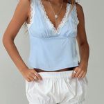 Princess Polly Tinkerie Top Blue Photo 0