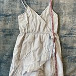 Wild Fable Powder Blue White Daisy Ruffle Faux Wrap Romper XS Photo 7