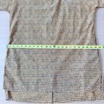 Urban Outfitters Ilana Kohn Mini Shirt Dress S 100% Cotton Orange Gold Diamond Photo 9