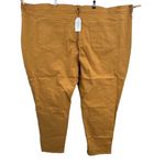 Universal Standard Tan Stretchy High Rise Jeans Cotton Stretch Size 40L New Photo 2
