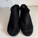 Torrid  black peep toe mules size 11.5 wide width Photo 1