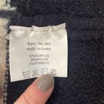 Just Madison navy striped cardigan jacket size small Blue Photo 5