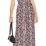 Free People Vibe Check One Piece Black Ditsy Shell Size Medium Boho Photo 0