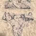 Zaful marble bikini high waist Photo 0