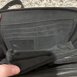 Vintage Tignanello black leather crossbody bag purse 9x7 Photo 1