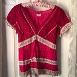 American Eagle  outfitters boho blouse top, size 8 Photo 0