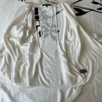 Foreign Exchange Cold Shoulder Button Front Top Photo 5