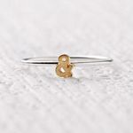 Cool and Interesting “Ampersand” Initial Ring Photo 0