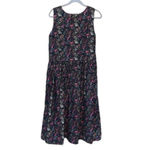 Vintage floral sleeveless jumper dress • possibly handmade • 90s • Teachercore Photo 6