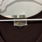 Christine Alexander Cowgirl Western Sparkly Tank Top Brown Size L Photo 4