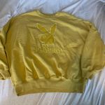 PacSun  X playboy yellow crewneck  Photo 2