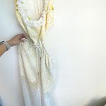 Tularosa Revolve White Yellow Sheer Cut Out Jumpsuit Photo 10