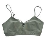 Alo Yoga Alo Interlace Strappy Sage Green Sports Bra X-Small XS‎ Yoga Athletic Athleisure Photo 1