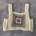 Handmade Crochet Top Size L Photo 0