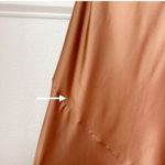 Show Me Your Mumu Tuscany Slip Maxi Dress in Copper Luxe Satin Size Medium Photo 9