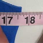 Chadwick's Women’s  Linen Ponte Sleeveless Sheath Lined Dress‎ Size 8 Blue Photo 5