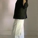 Calvin Klein Vintage 90s Contrast Stitch Blazer Jacket Grey Size M Photo 5