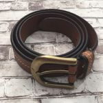 NWOT Women’s Tan Leather Belt Photo 0
