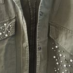 Dry Goods Pearl Embellished Army Jacket Photo 5