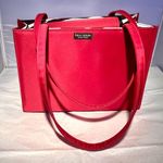 Kate Spade Purse New York Nylon Phoebe Red Tote Bag Handbag Photo 0