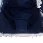 Profile by Gottex Palm Springs SZ 14 Swim Skirt Side Slit Ruffled UPF 50+ Blue Photo 1