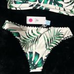 Cupshe Bikini Set Large Tropical Palm Leaf Print Swimsuit NEW NWT Summer Trend Photo 8