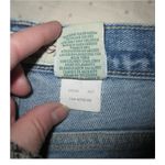 Y2K Relaxed Fit Light Wash Butterfly Patch Jeans Johnsbay Size 14T Tall Blue Photo 4