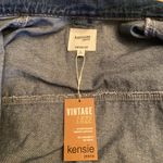 Kensie  Jeans Woman’s Crop Jacket with Sherpa Lining Size Large Photo 4