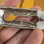 Vintage 1997 marked R silver gold tone chain style belt Photo 3