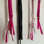 Pink and Black Morbid Threads Bustier Top lingerie Size L Photo 3