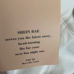 SheIn Womens White Pants Flare Bell Leg Bottom Size 4 Waist 28” 28x30 New NWT Photo 7