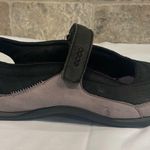 Ecco Black & Gray Leather Comfort Mary Janes sz 39 or US 8/8.5 Photo 10