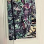 Lululemon Run Top Speed Crop Leggings Size 4 Iridescent Multi Color Gym Yoga Photo 7