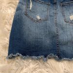 Mossimo Supply Co . Mini Cut Off Denim Skirt Photo 8