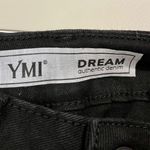 Ymi Women’s Dream Authentic Denim Distressed Skinny Jean Black Size 26 NWT Photo 3