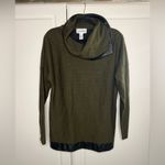 Joseph Ribkoff  Olive Cowl Neck Sweater Photo 2