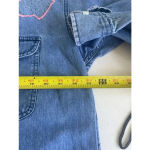 Faded Glory Vintage 90’s Denim Shirt‎ Long sleeve Handmade Patchwork Embroidered 0200 Photo 8