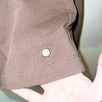 Lole  women’s chocolate brown athleisure v neck long sleeve top Photo 2