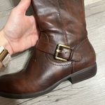 kim rogers Brown Knee High Boots  Photo 2