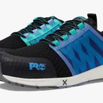 Timberland Pro Radius Composite Safety Toe Black/Aqua Women's Size 11 M Photo 0