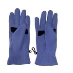 Columbia Women's Fleece Gloves Blue Size S Winter Warm Outdoor Photo 2