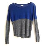Madewell  two-tone 100% linen longsleeve top XS Photo 0