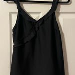 Abercrombie & Fitch Black Satin Top Photo 0