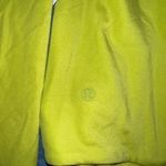 Lululemon NWT Wundermost Nulu Square-Neck Long Sleeve‎ Bodysuit L Neon Yellow Photo 4