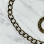 Animal Print Embossed Open Hoop Metal Chain Link Belt Y2K Boho ✨ Gold Photo 9