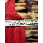 A WILD THYME Maxi Dress Women Size 6 Red Floral Hawaiian Island Beach Travel Photo 5