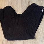 PINK - Victoria's Secret  Black Jogger Pants Photo 0