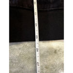 Laura Ashley Women's Black Velour Rhinestone Full Zip Jacket L Photo 7