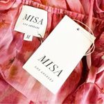 MISA Los Angeles NWT Sastra Mini Halter Dress Abstract Floral Size M Photo 6