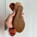 Timberland Earthkeepers Maeslin Red Leather Ankle Strap Platform Sandals Sz US 7 Photo 5